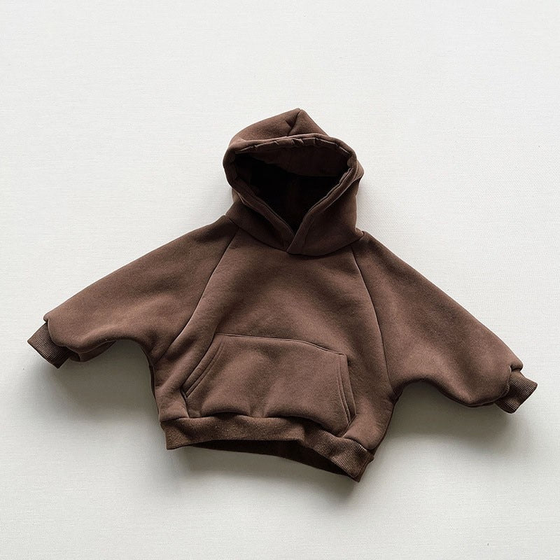 Oversized Thick Fleece Hooded Jumper - JAC