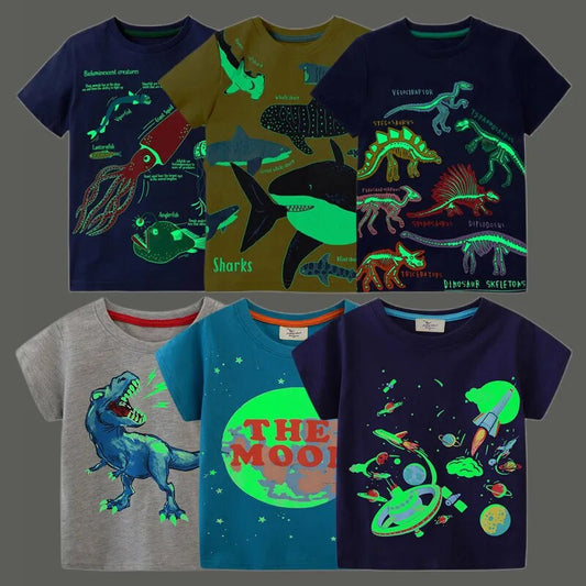 Luminous Dinosaur T Shirt - JAC