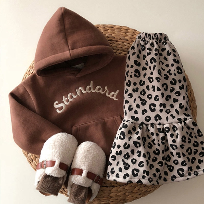 Letter Embroidery Hooded Jumper Sweatshirts