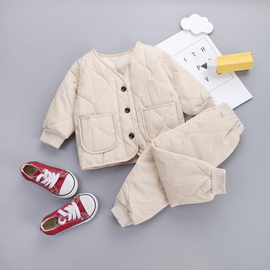 Quilted Jacket & Joggers Set - JAC