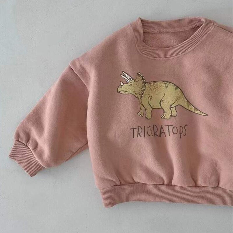 Dinosaur Pullover Sweatshirt