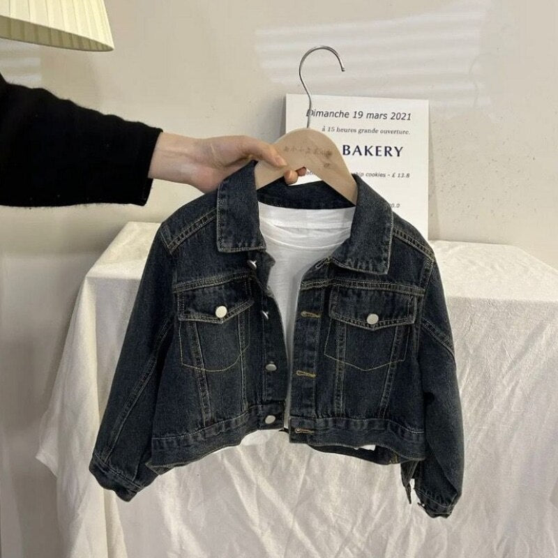 Denim Jacket & Jeans Matching Two Piece Set - JAC