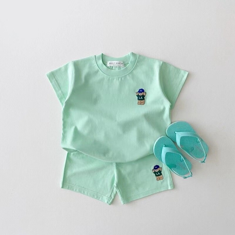 Unisex Kids T-shirt & Shorts Co-ord Matching Two Piece Set