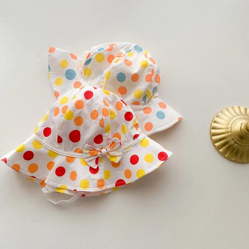 Printed Frilly Bucket Hats